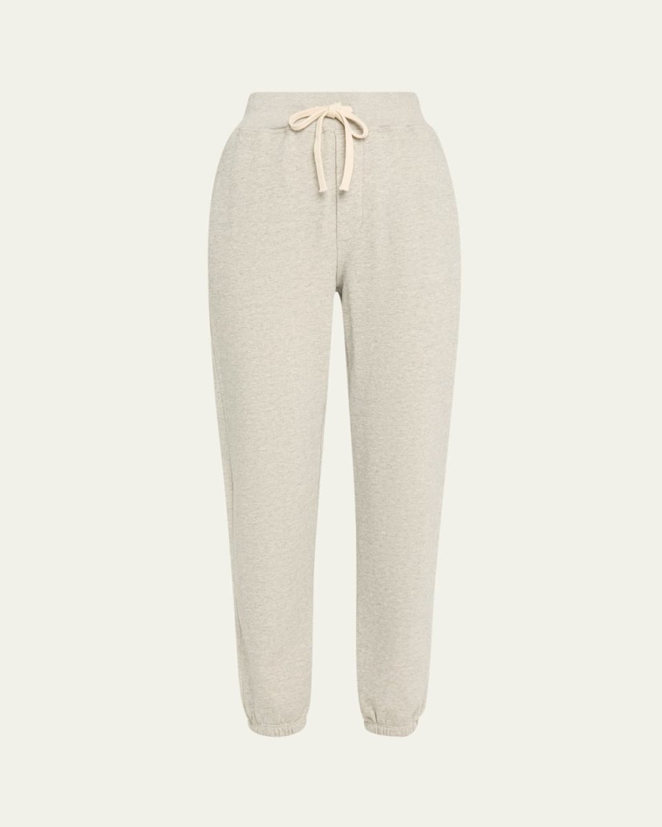 Isabella High-Waist French Terry Joggers